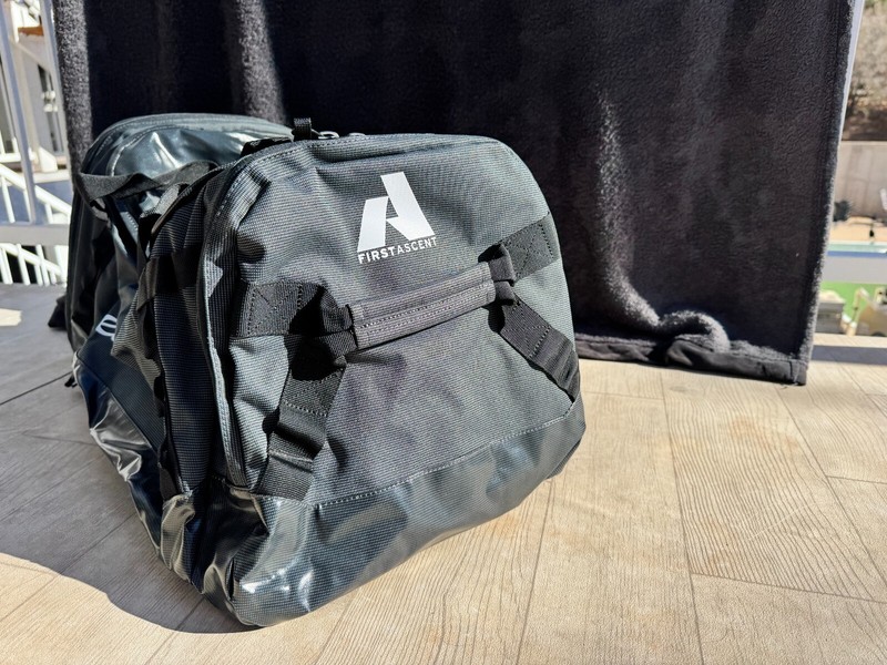 Eddie Bauer First Ascent Maximus 70L Duffel Bag Backpack Gray gallery