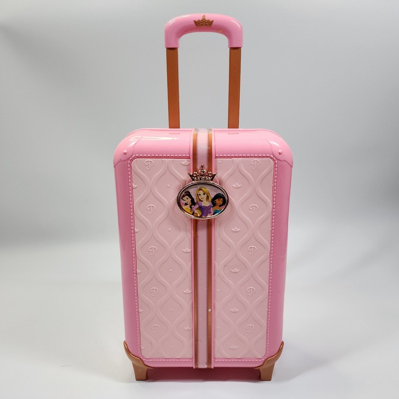 Disney Princess Style Collection Suitcase Play Travel Pink Girls Kids Play Toy