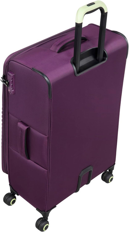 Circulator 28" Softside Checked 8 Wheel Expandable Spinner, Italian Plum gallery