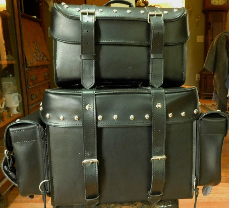 SHAF/Milwaukee 650 MOTORCYCLE SISSY T BAR BAGS BAG TRAVEL LUGGAGE New (other)