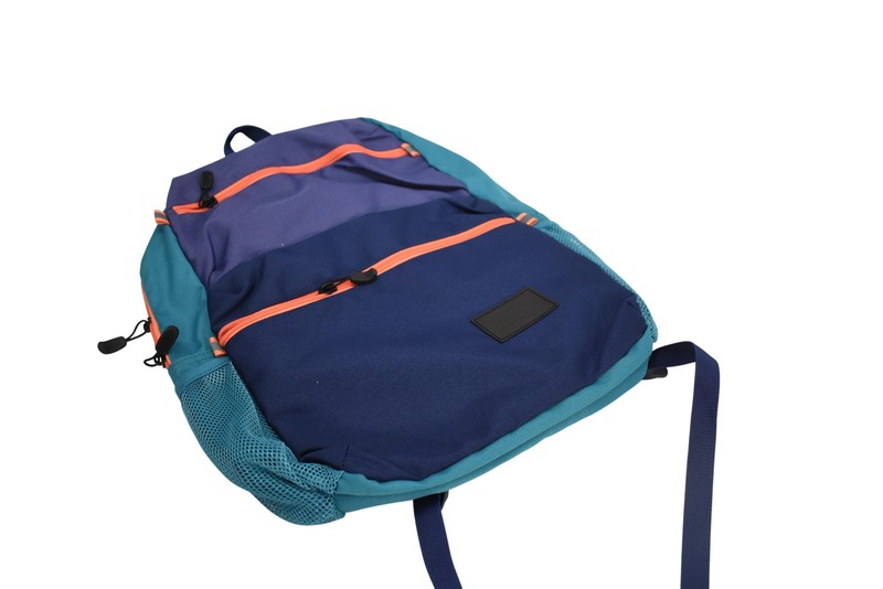 High Sierra Blue Teal Backpack Soft Case Water Bottle Pockets School Daypack