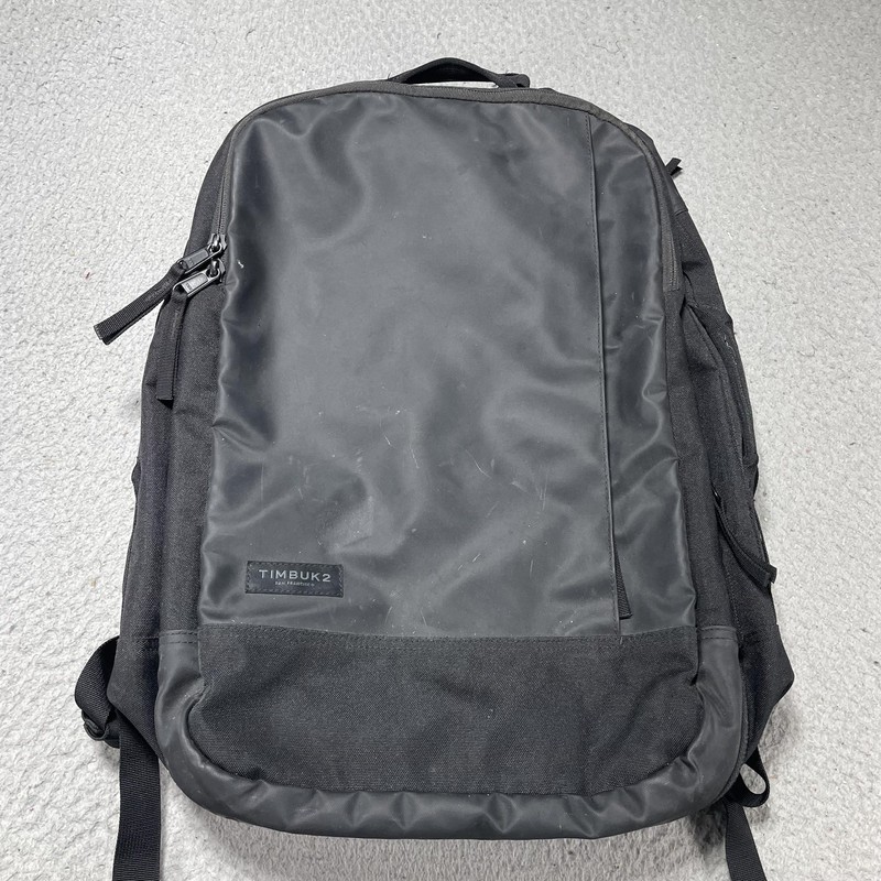 Timbuk2 Black 21″ Travel Backpack Soft Case Clothing Compartment Men Laptop Bag