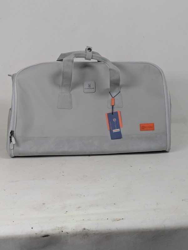 NWT STITCH Golf UGB Ultimate Garment Duffle Bag 2-in-1 Travel Light Gray