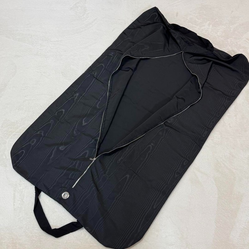 Authentic Celine Paris foldable garment bag grosgrain Black Size 45 x 26 in gallery