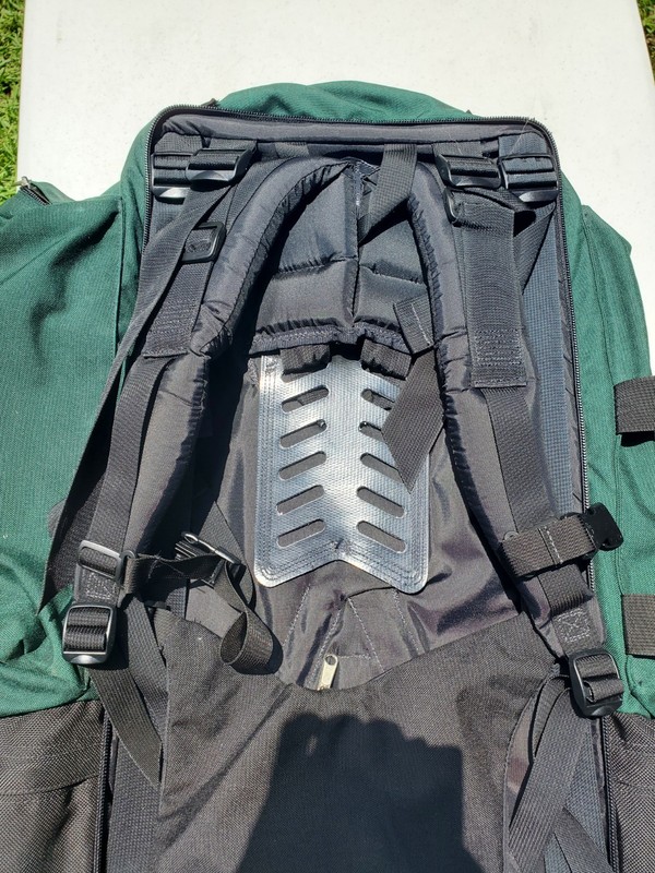 MEI Backpack Hiking Backpack Suitcase Green W/ Frame Made In USA gallery