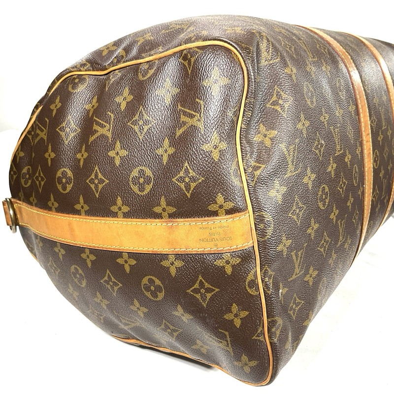 Louis Vuitton Monogram Canvas ~KEEPALL 55~ Duffle Large Travel Bag NO STRAP gallery