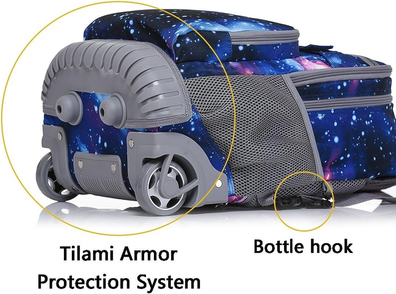 Sturdy Rolling Backpack - Efficiently Organized - Fits Major US Airlines gallery