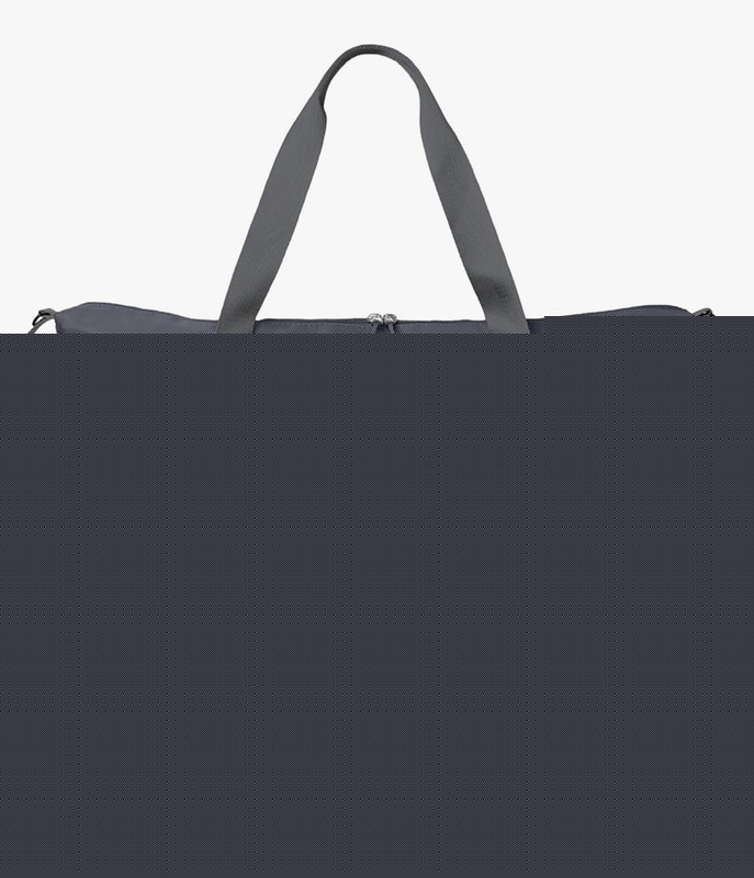 The Foldie Original Travel Expandable Foldable Tote Bag Gray