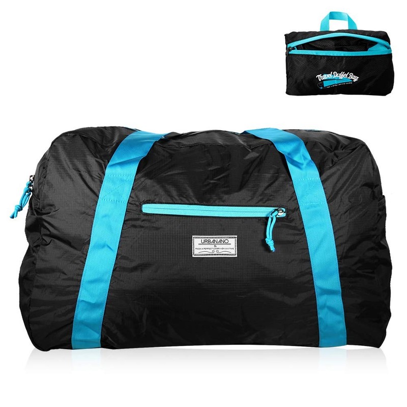 Foldable Duffel Bag 46L Lightweight Travel Luggage Collapsible Backup Sports gallery