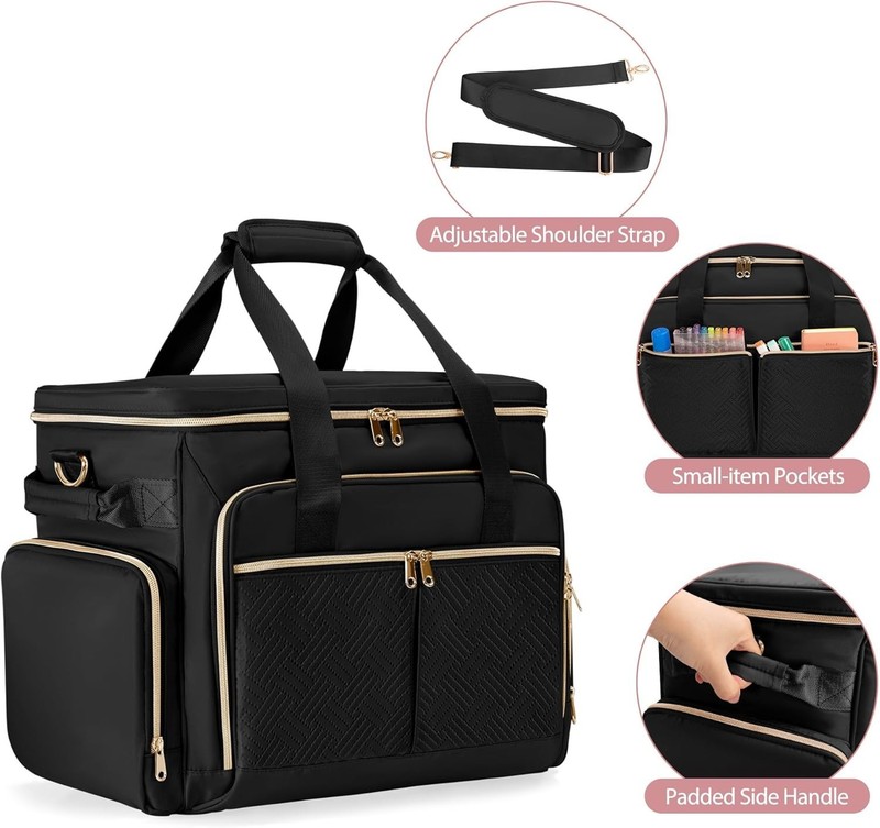 Multi-Functional Teacher Bag with Wheels and Detachable Trolley for Easy Travel gallery