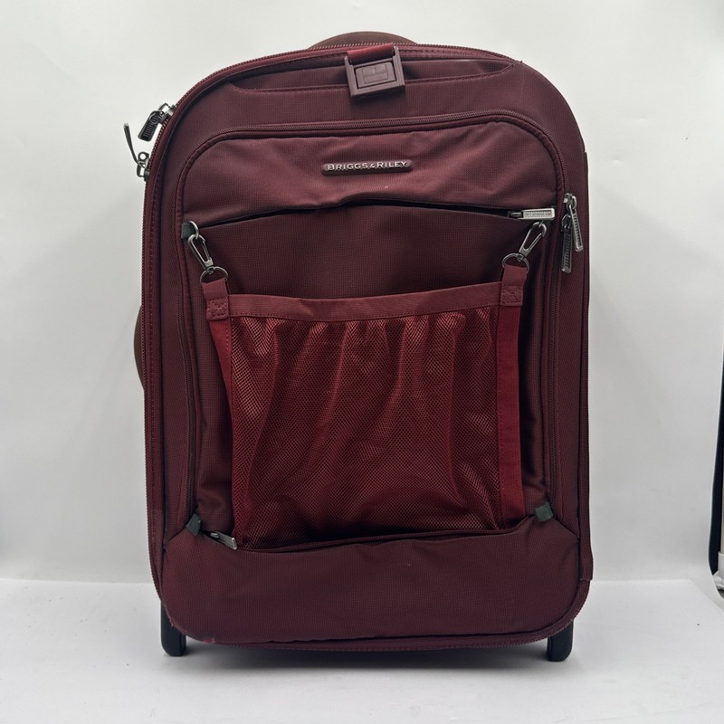 Briggs And Riley Transcend 19” Upright Carry On TU119-12 Red 2 Wheeled