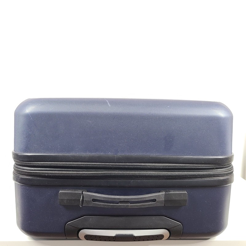 Atlantic 25" Spinner Expandable Check In Luggage Hardcase Navy Blue gallery