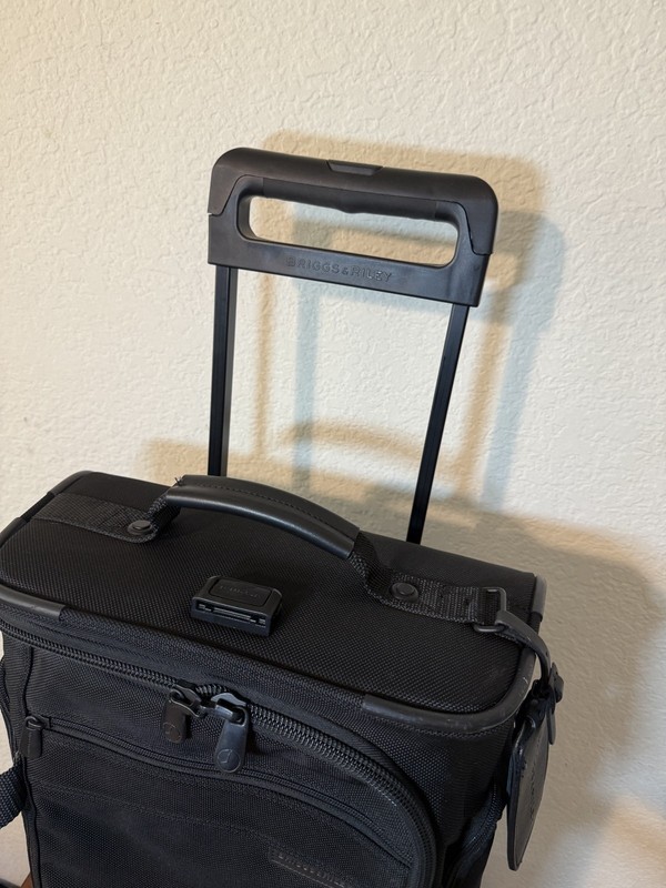 Briggs & Riley Baseline Wheeled Rolling Duffle Bag Luggage Nylon 05 UD21 EUC gallery