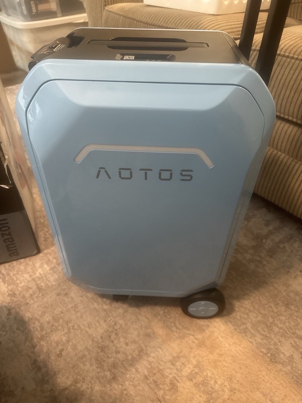 Aotos L2 Smart Rideable Suitcase Electric Carry-On/Ride-On. Missing Battery
