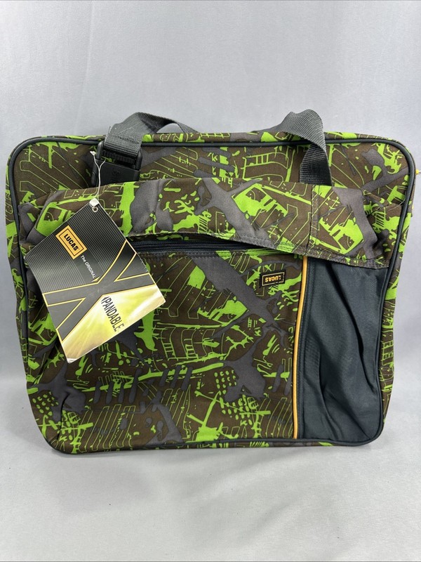 Lucas Expandable Multicolored Soft Carry-On Bag 21″ Zippered Dual Handled NWT