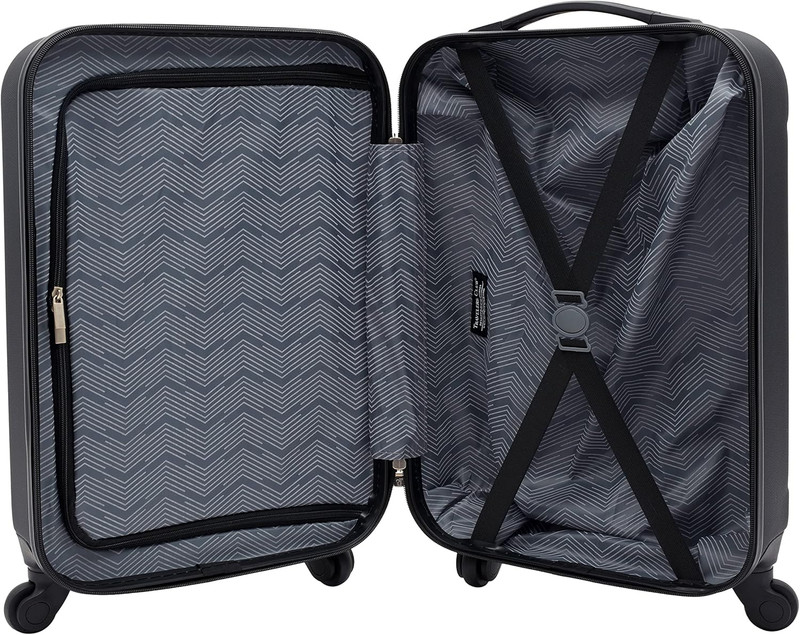 Cosmo Luggage, Black-20, 20-Inch gallery