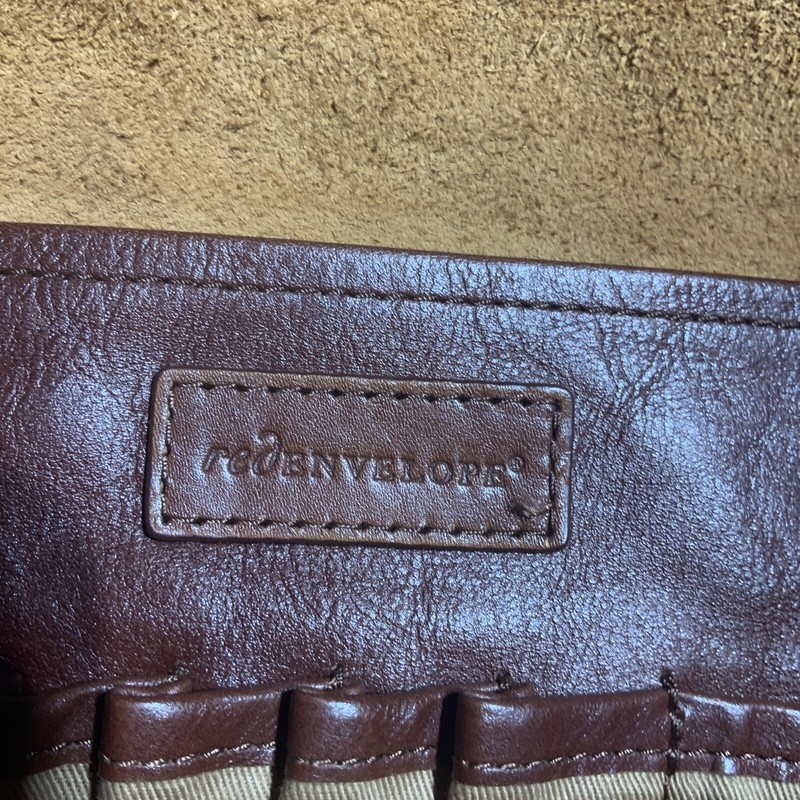 Red Envelope Leather Messenger Briefcase Laptop Shoulder Bag gallery