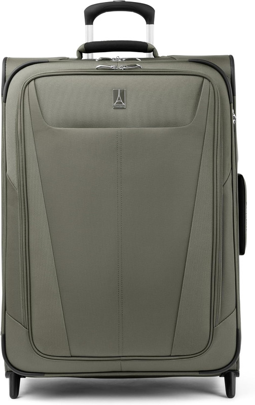 Maxlite 5 Softside Expandable Upright 2 Wheel Checked Medium Luggage, Lightweigh gallery