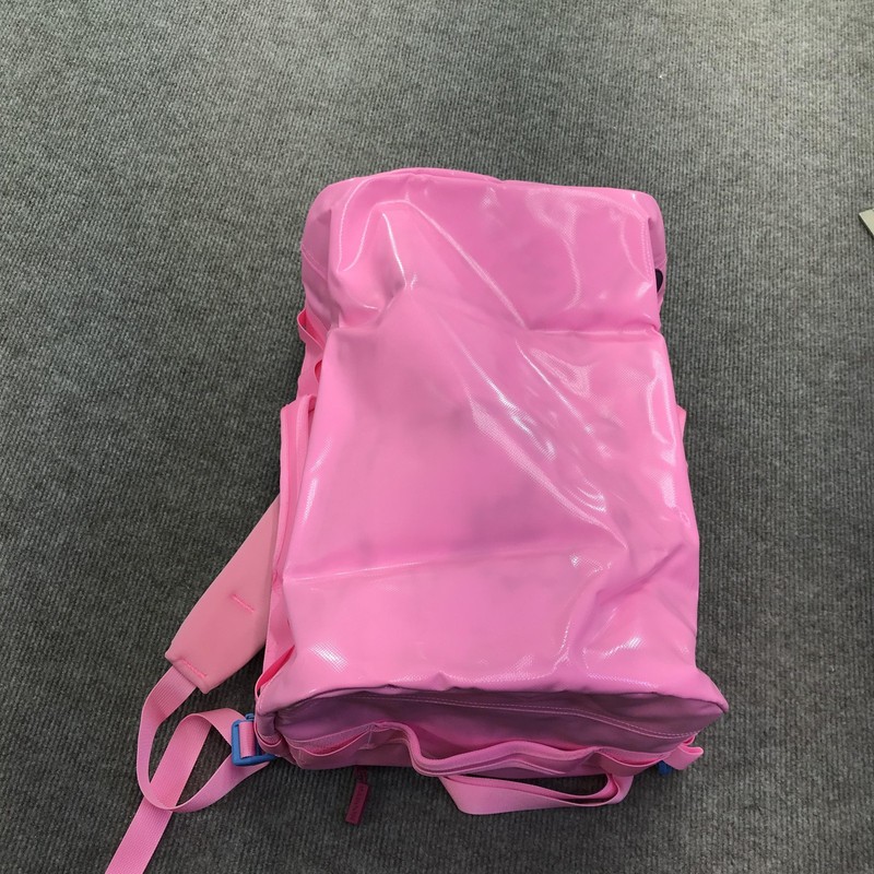 Baboon To The Moon Pink Travel Backpack Duffel Bag Water Resistant Carry On