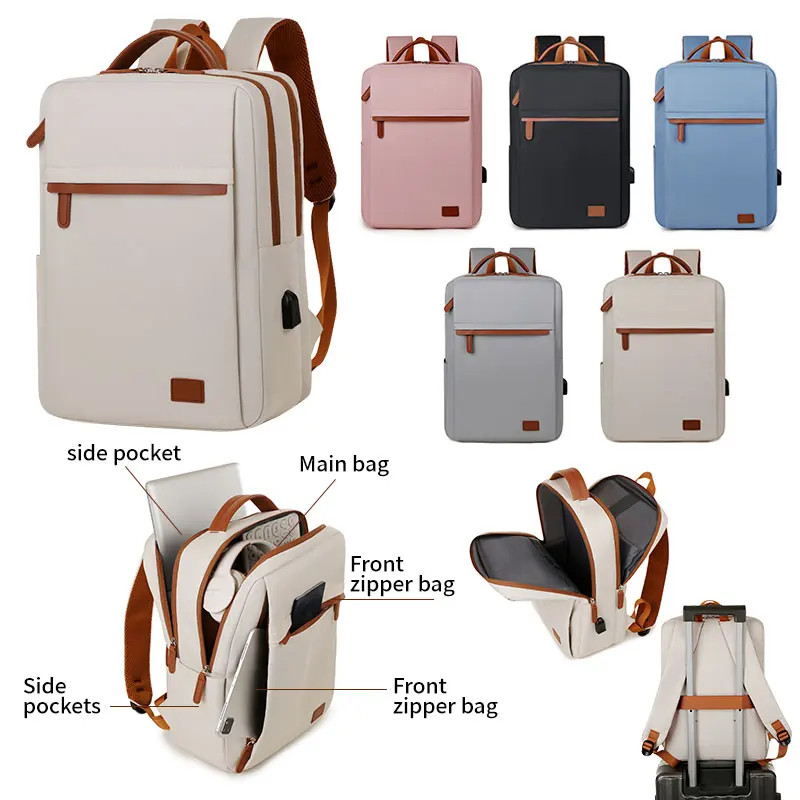 Fashionable and Simple LargeCapacity Backpack for Daily Commuting and Office Use