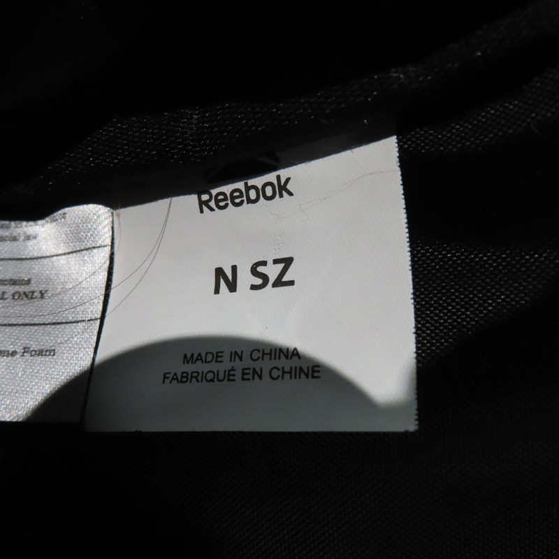 Reebok Quilted Mini Backpack Black One Size Logo Front Pocket Travel Daypack gallery