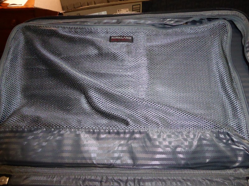 Kirkland Signature Duramax 22” Upright Expandable Wheeled Carryon Suitcase Black gallery