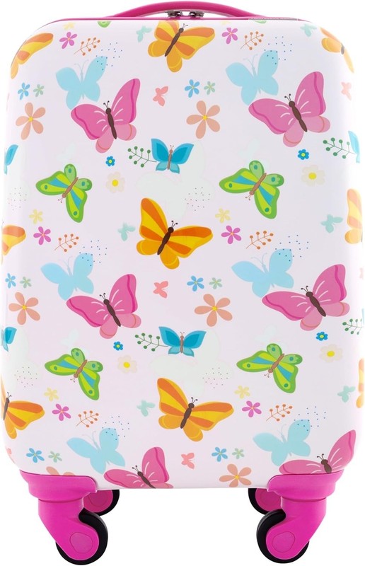 Stylish 5-Piece Kids' Luggage Set with Butterfly Design: Perfect for Any Trip gallery