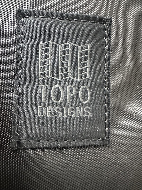 Topo Designs Global Travel Backpack 30L Black Nylon Adjustable Straps gallery