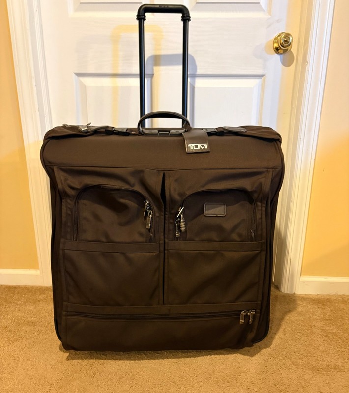 TUMI Alpha 2 Wheeled Garment Bag Model 2240B3– Rolling Suit Carrier –