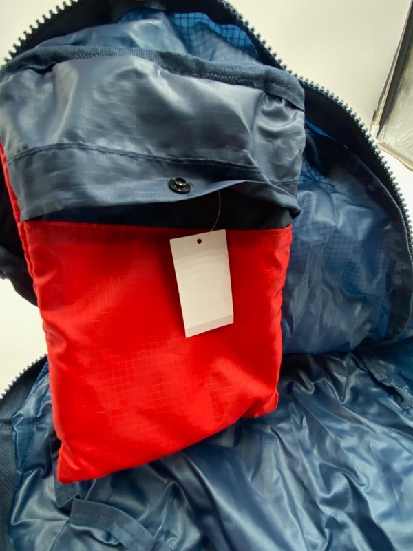 Universal Studios Packable Backpack Red & Blue 18" x 13" Travel Lightweight Bag gallery