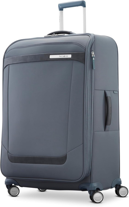 Elevation plus 30-Inch Large Checked Luggage – Expandable Softside Spinner Suitc