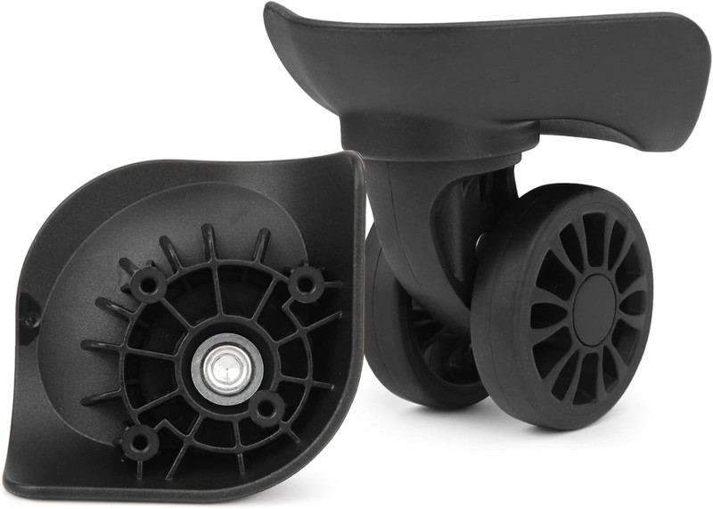Luggage Replacement Wheels 2 Pcs – Wear-Resistant Suitcase Spinner Wheels with 4
