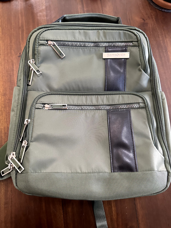 Samsonite Recyclex Backpack Green Recycle Material New With Tags gallery