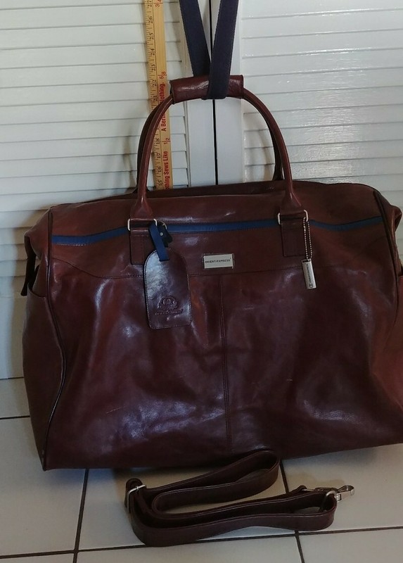 ORIENT-EXPRESS Collection de Prestige Leather Travel Bag 22"×12"×16" gallery