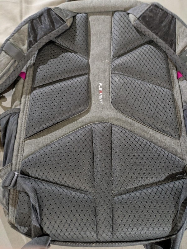 The North Face Borealis Gray Ripstop Backpack FlexVent Laptop Daypack Travel gallery
