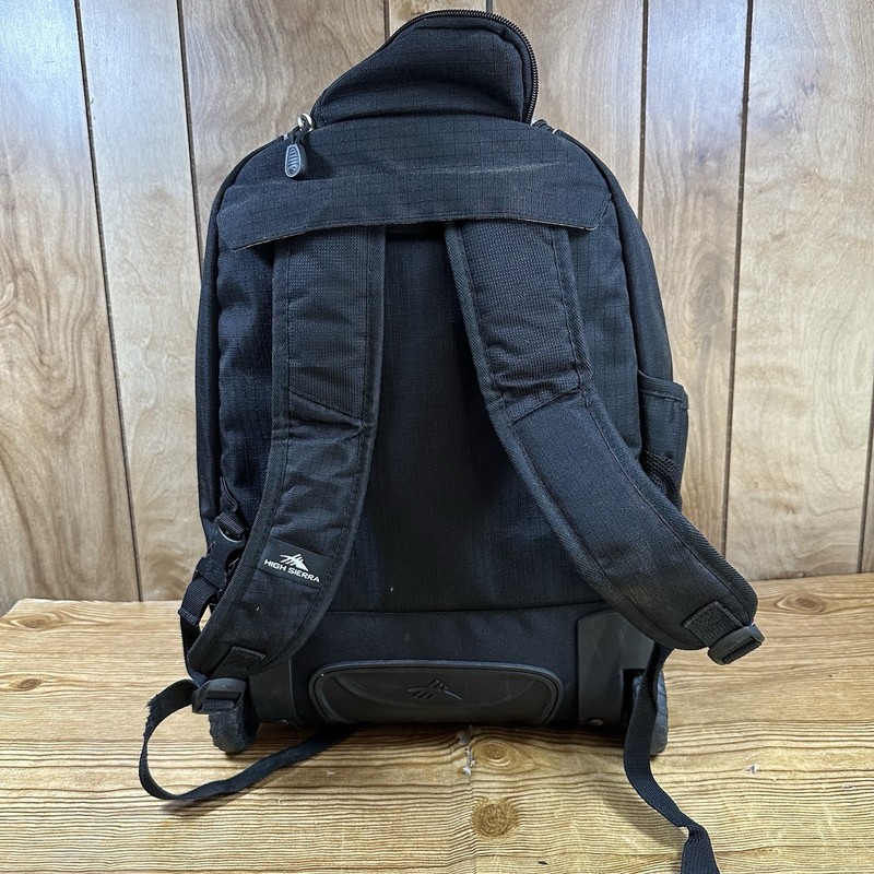 High Sierra Rolling Backpack with Cushion Laptop Compartment gallery