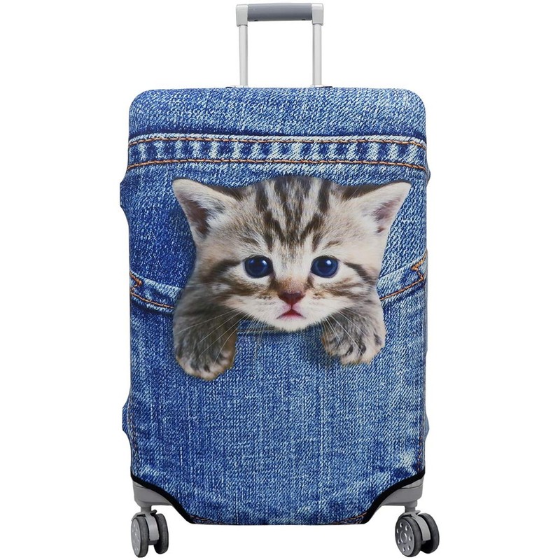 TAPE FIVE Washable Travel Luggage Cover Thickened Luggage Cover 18/24/28/32 I...