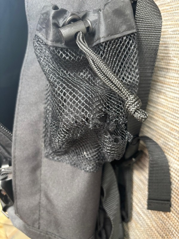 Code Alpha Black 20" Tactical Backpack Bag Men Waist Belt Water Bottle Pocket gallery
