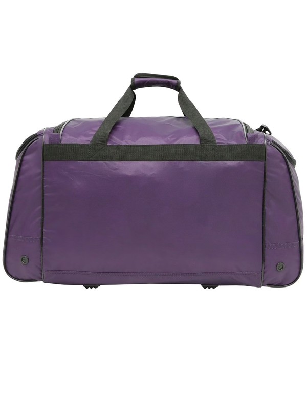 28" Large Polyester Sport Travel Duffel Bag, Purple gallery