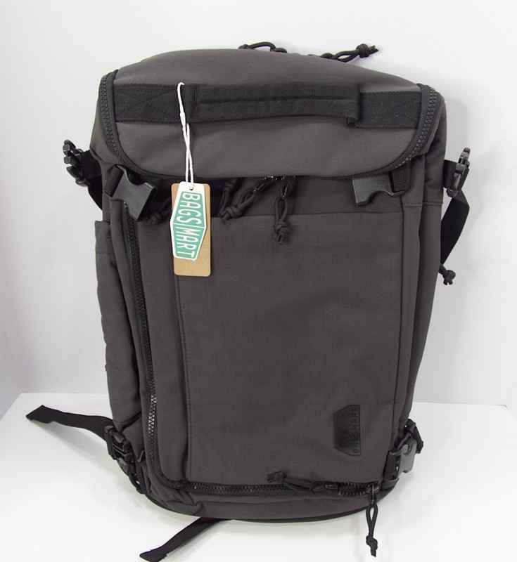 BAGSMART Blast 28L Travel Backpack Carry On Bag Black/grey New w/ Tags