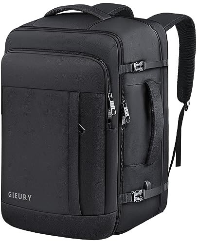 Carry On Backpack, 50L Travel Backpack, Luggage Backpack TSA Flight Approved …