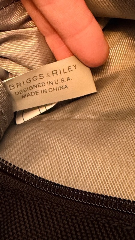 Briggs & Riley Baseline Medium Duffle Travel Weekender Bag in Black Nylon gallery