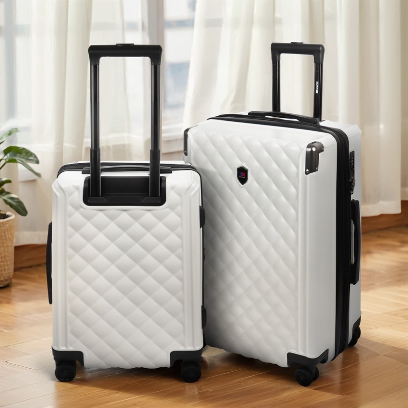 Lightweight ABS Hardshell Expandable Suitcase with Spinner Wheels and TSA Lock gallery
