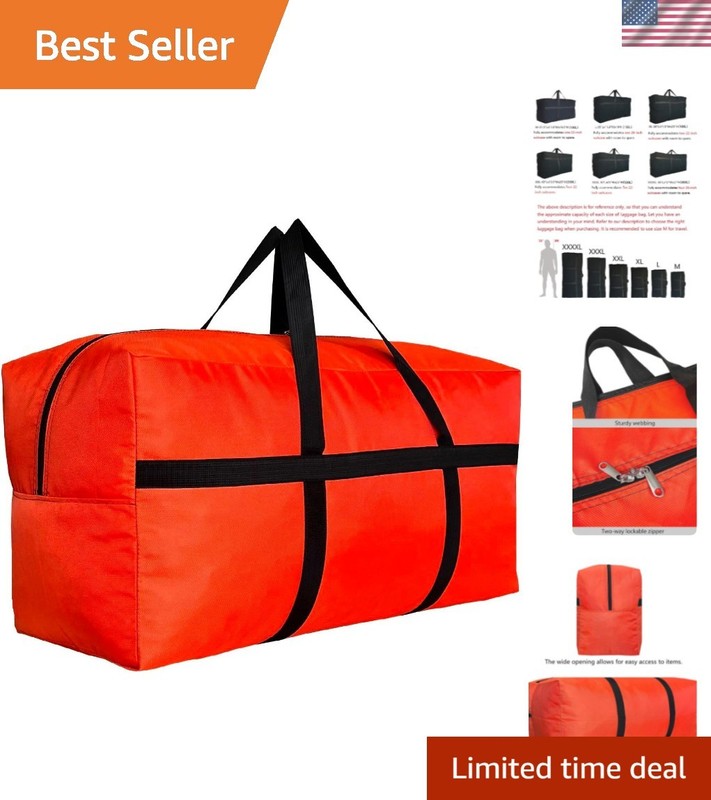 Multi-Purpose Extra Large Duffle Bag for Travel & Home Storage – 100L Capacity