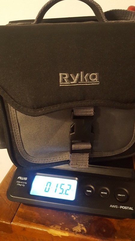 RYKA Padded Camera BAG w/ Strap & Multiple Compartments, Black Travel Fanny Pack gallery