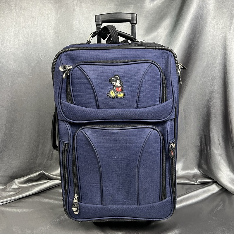 American Tourister Disney Mickey Mouse 20″ Rolling Suitcase Luggage Expandable