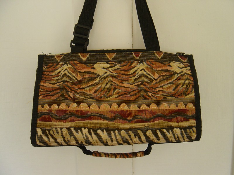 FOLDING ROLLING SUIT CASE CARRY ALL LEOPARD ANIMAL PATTERN gallery