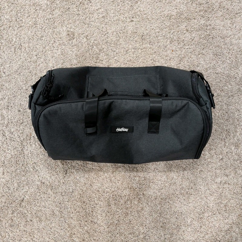 Halfday the Garment Duffel Original 45L Shadow Dark Gray/Black – Used