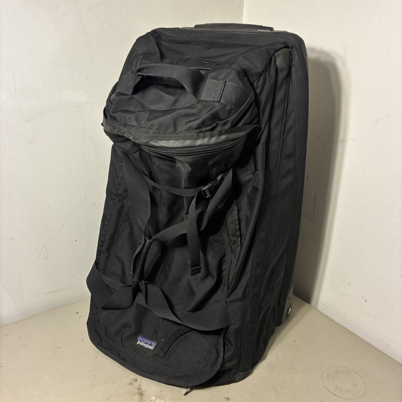 Patagonia Black Hole Matte Wheeled Duffel Bag 70L Luggage Travel – Black