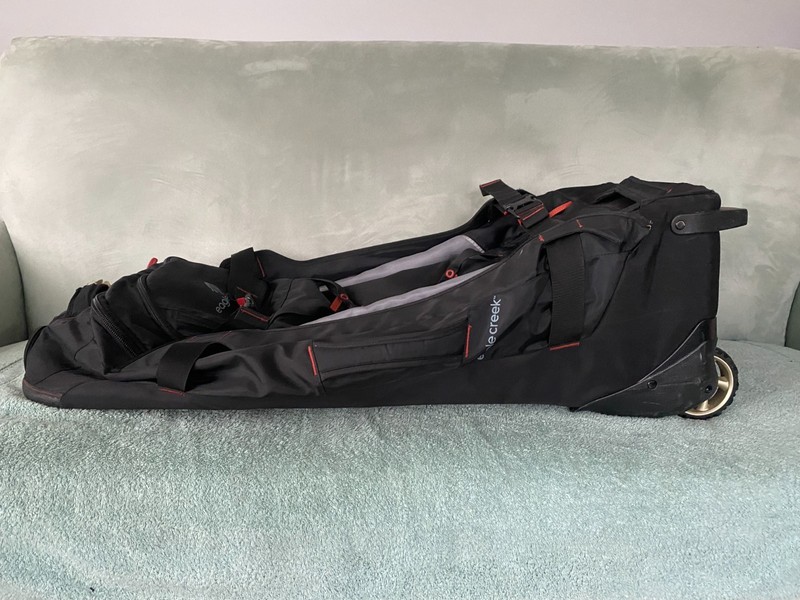 Eagle Creek Orv Trunk 36" Rolling 2-Wheels Black Gray Luggage Bag gallery